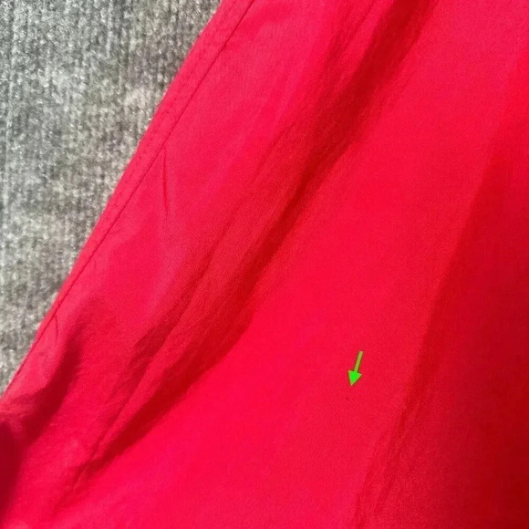 Vintage 80s Kaelin Ski Wear Windbreaker Mens Large Red Pullover Casual Jacket - Picture 9 of 15